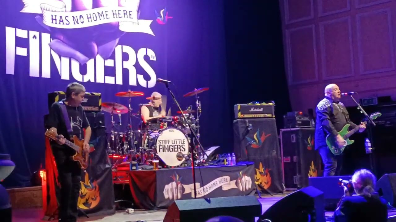 Stiff Little Fingers - State of Emergency - O2 City Hall - Newcastle 2024