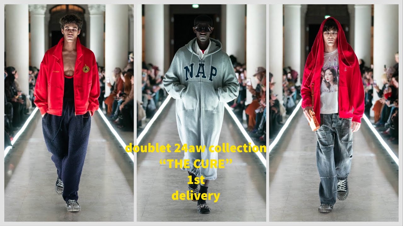doublet 24aw collection “THE CURE” 1st delivery!!