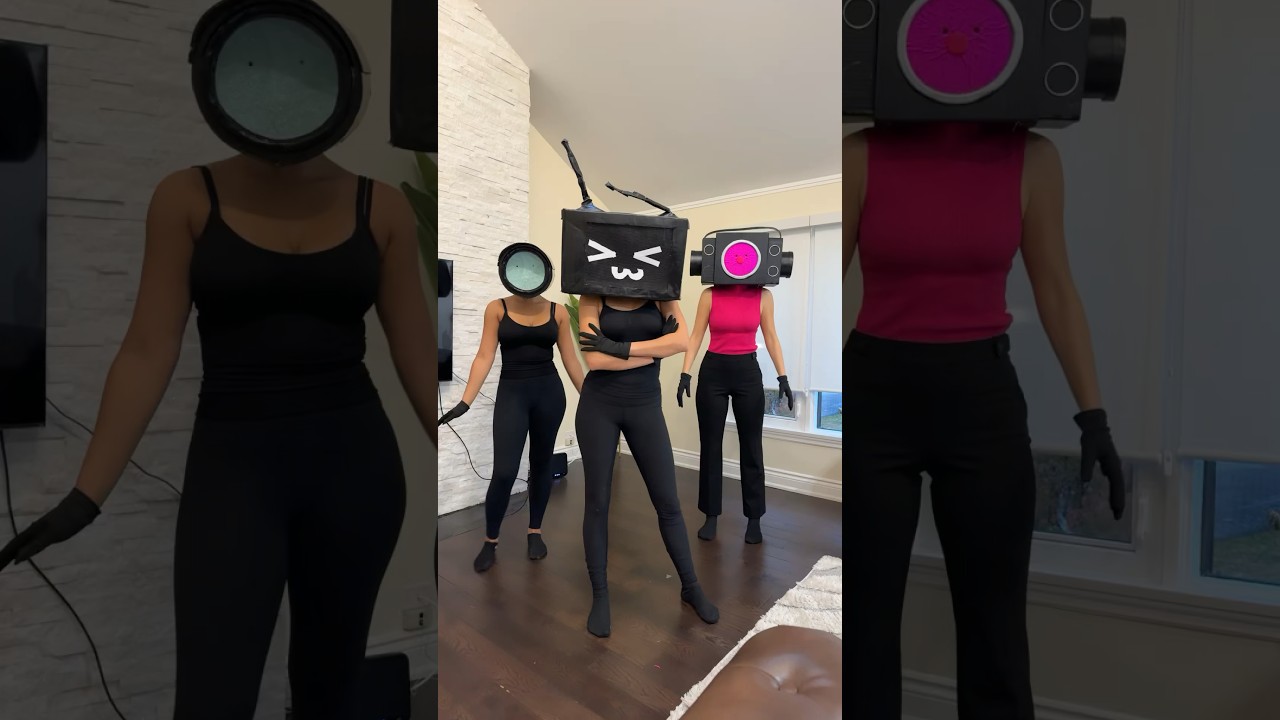 TV WOMAN X CAMERA WOMAN X SPEAKER WOMAN DANCING 😍