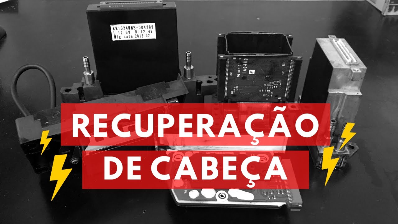 Recuperação e reparo cabeça de impressão - Impressoras grande formato. Verdade ou Mito?