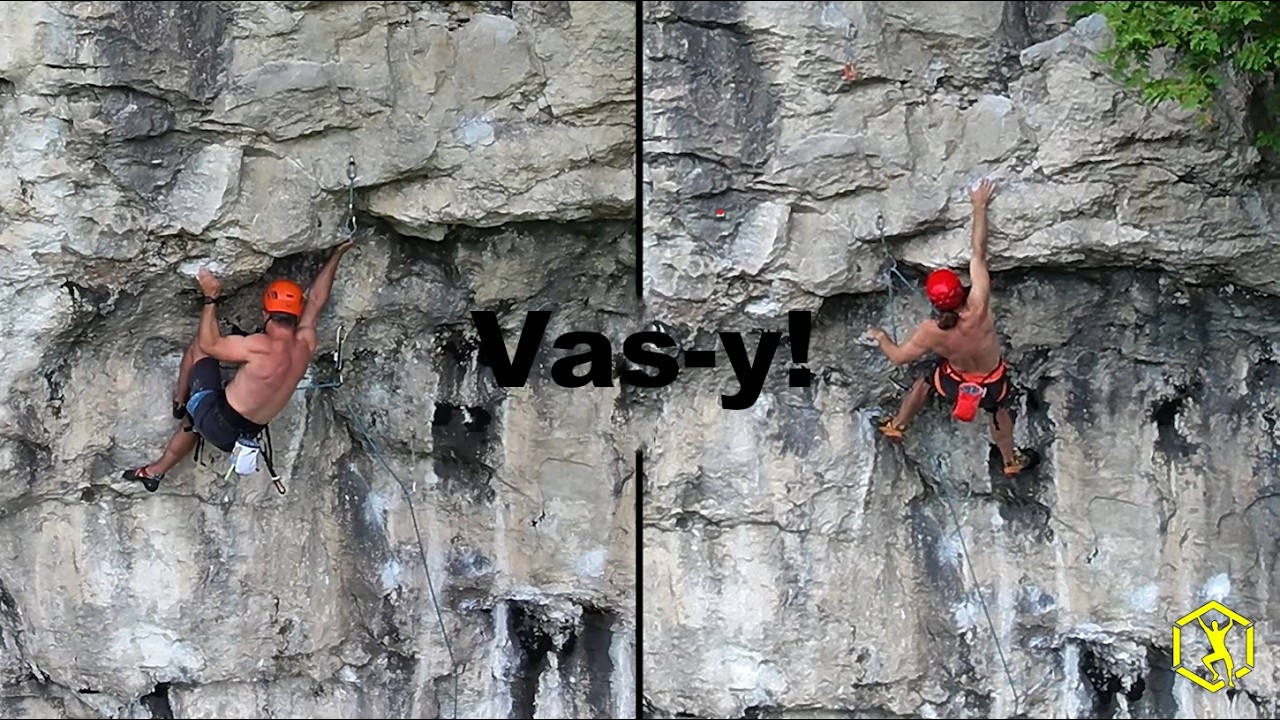 Vas-y!  5.13ab/7c+/28, South Ontario Climbing, Crag Y