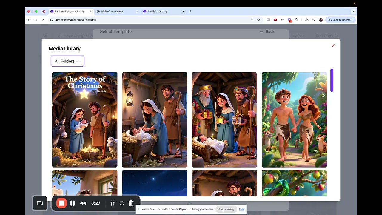 Create Fully Illustrated Bible Stories for Young Children