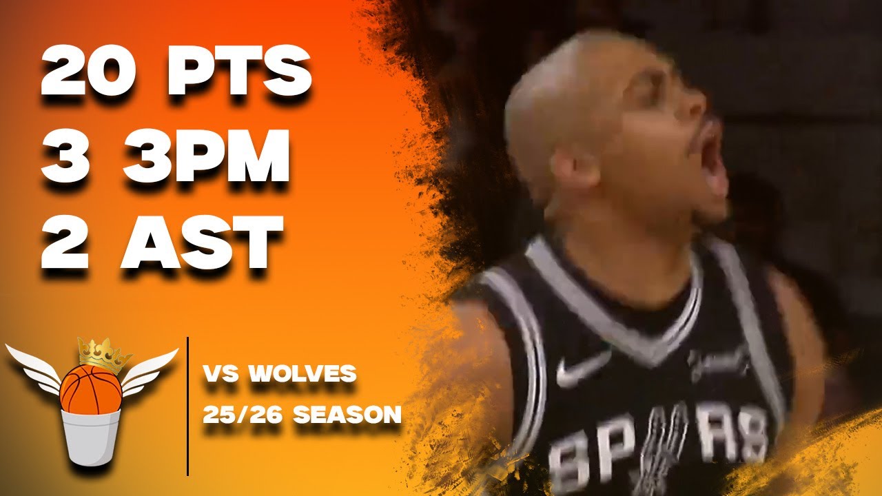 Keldon Johnson 20 Points vs Timberwolves Full Highlights! (1/17/2026)