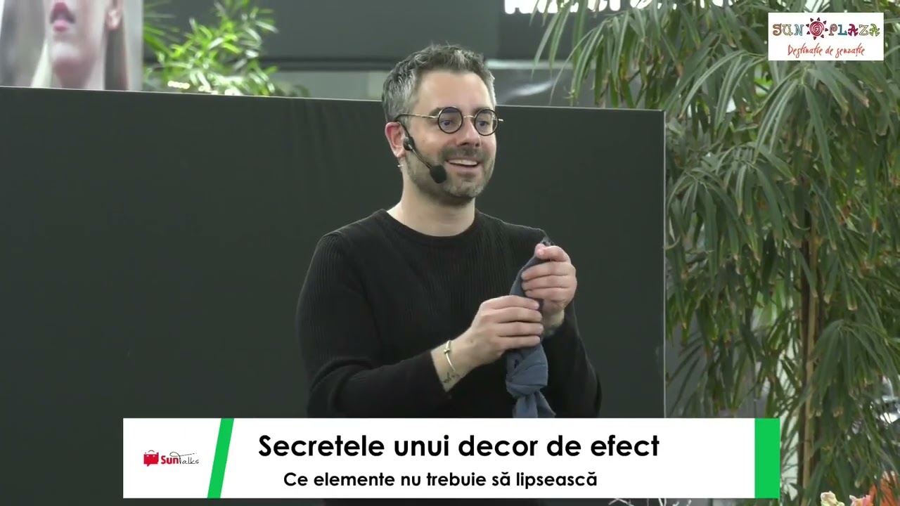 Sun Talks 2024 - Masa de sarbatori, centrul atentiei! cu Dhaniel Nora
