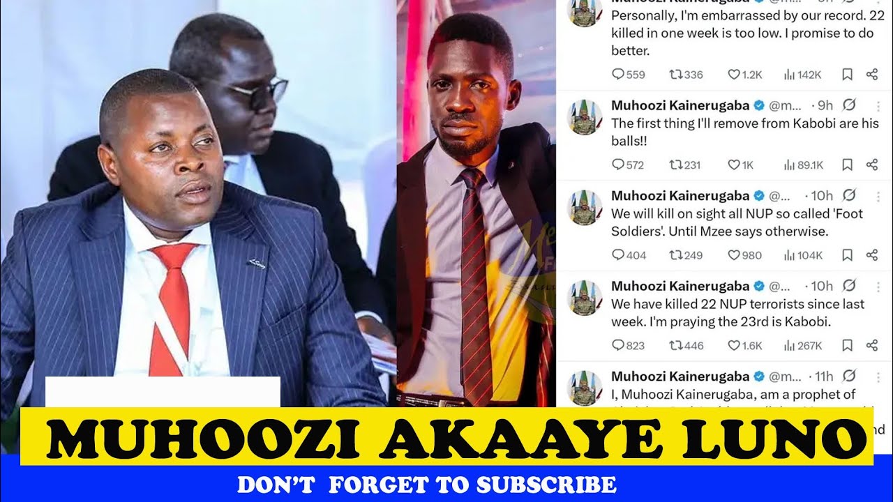 Muhoozi Akaaye Luno; Kasibante Robert Today 