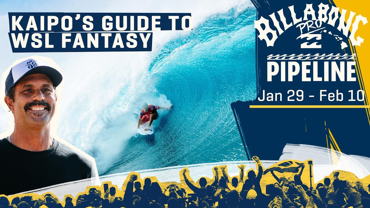 Kaipo's Guide To WSL Fantasy | Billabong Pro Pipeline 2023