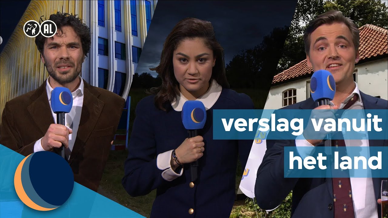 Hoe reageren de partijen op de uitslag? | De Uitslagenavondshow LIVE! (S3)