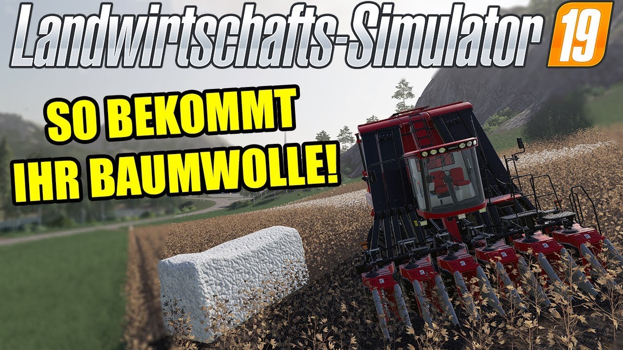LS19 - So bekommt Ihr Baumwolle! - Landwirtschafts Simulator 19 Deutsch Gameplay