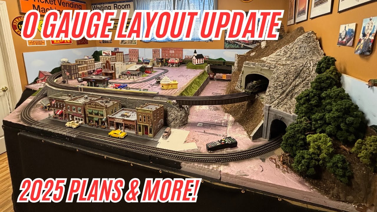 Обновление макета O Gauge 5 и многое другое!