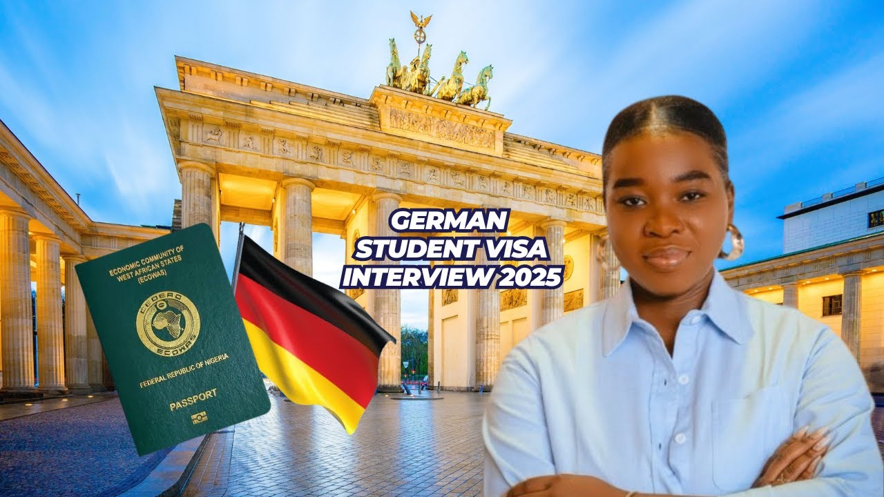 German Student Visa Interview 2025 | Questions, Tips & My Personal Experience  🇩🇪