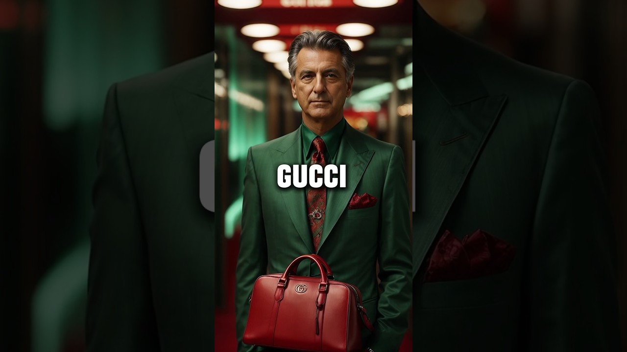 GUCCIO GUCCI: the Artisan Blueprint for Redefining Luxury Fashion 👜 #shorts #gucci