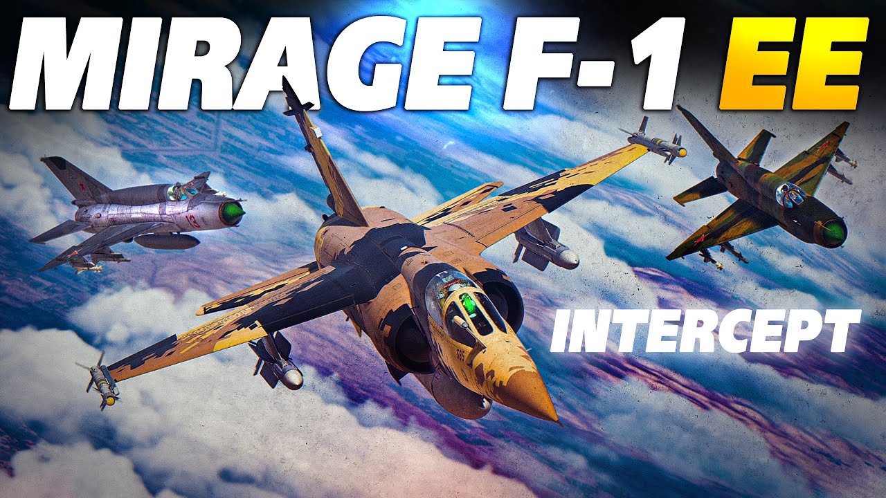 Mirage F-1EE против МиГ-21 INTERCEPT | Воздушный бой | Цифровой боевой симулятор | DCS |