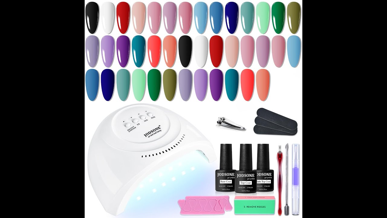 Jodsone gel nail polish kit Review!! https://amzn.to/3FpNZBe