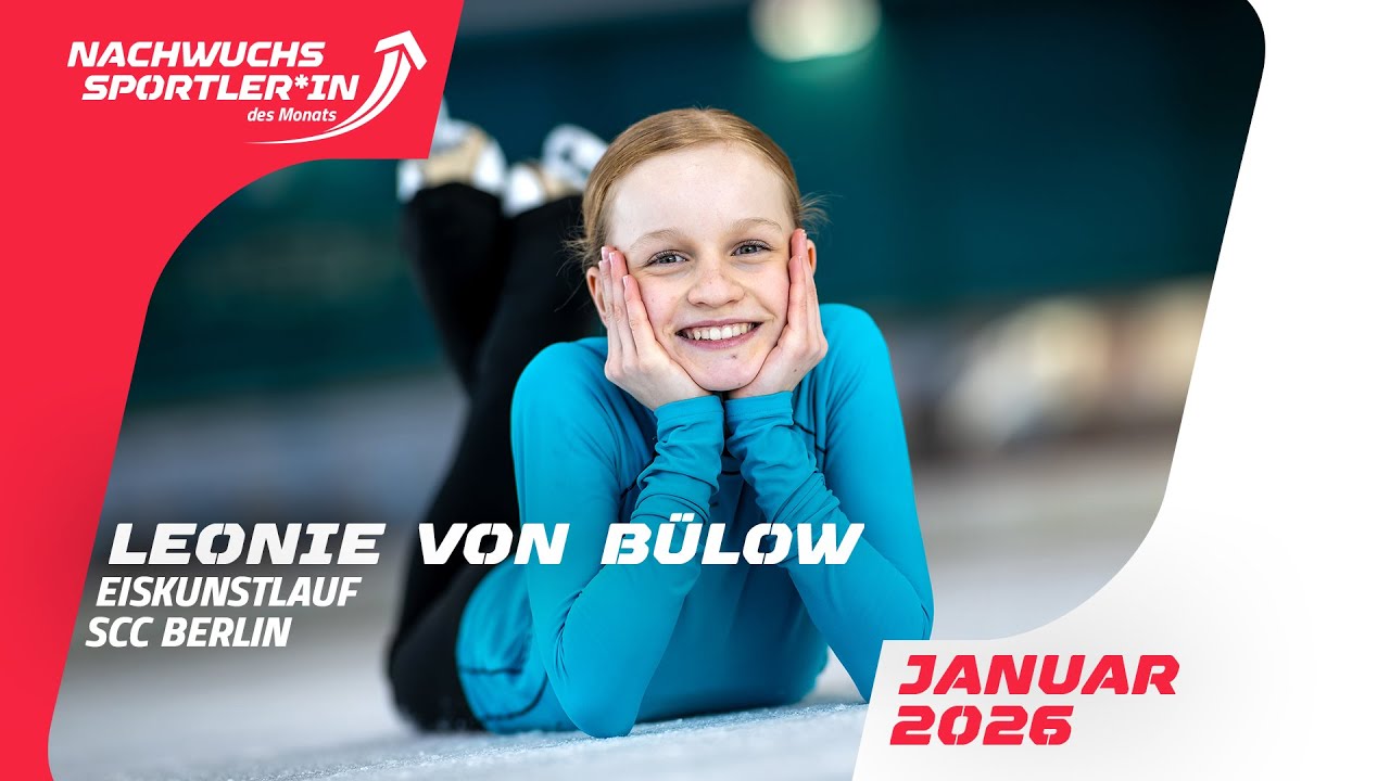 Leonie von Bülow - Nachwuchssportlerin des Monats Januar 2026