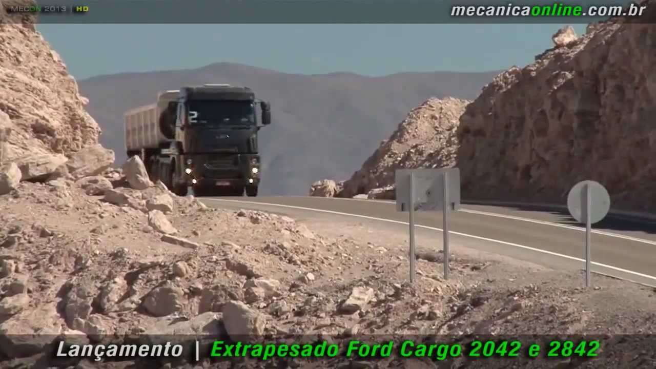 Novo Extrapesado Ford Cargo 2042 e 2842