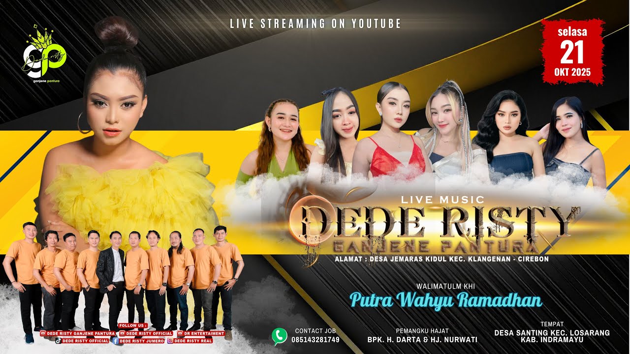 🔴 LIVE MUSIC GANJENE PANTURA DEDE RISTY Pimp 