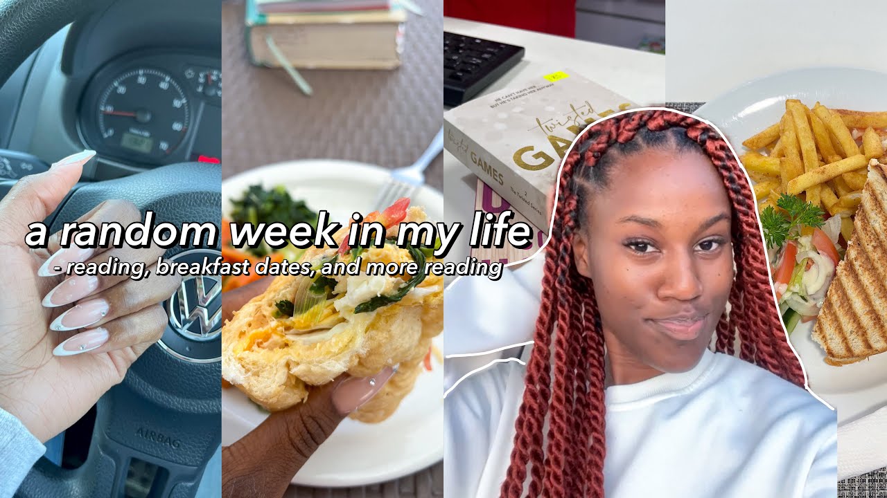 a week in my life (which is really just a reading vlog)