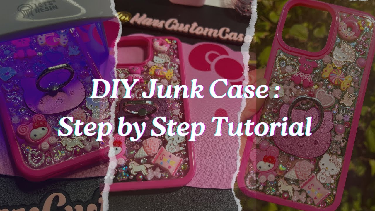 How to create your own junk case at home | DIY Junk Phone Case