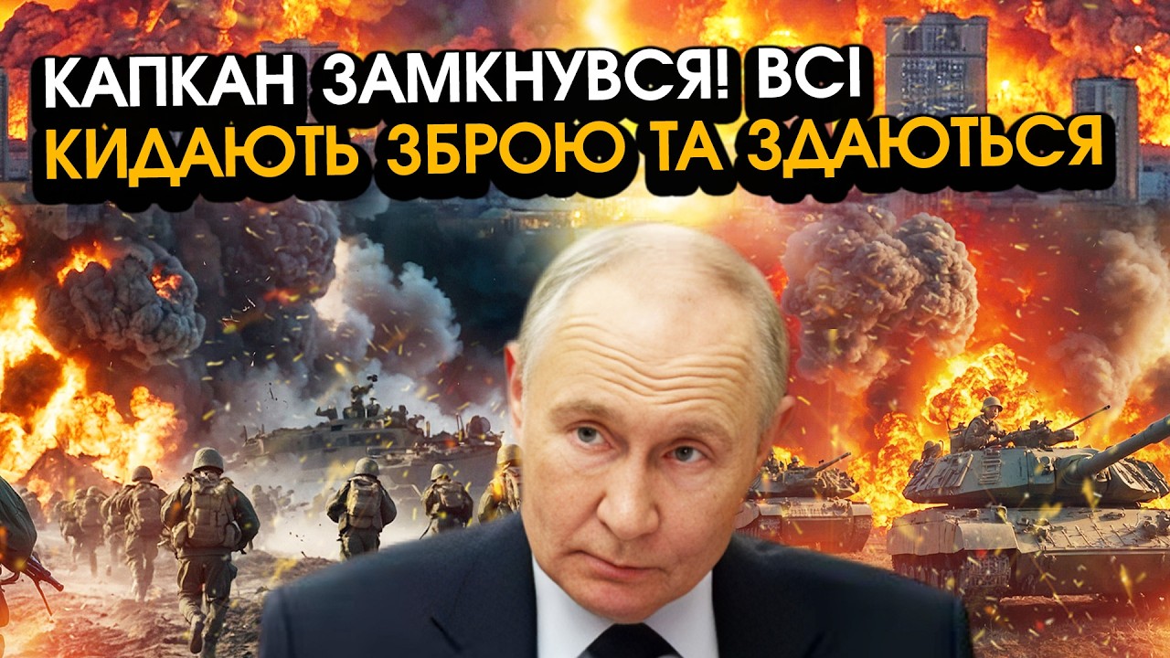 ЗАРАЗ! Росіян взяли в КАПКАН, масово ВИКИНУЛИ ЗБРОЮ?! Атака обернулася КАТАСТРОФОЮ!