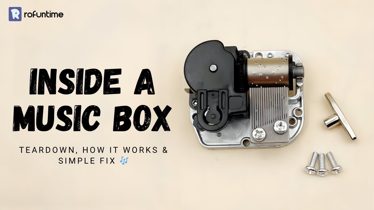 How a Music Box Works | Inside the Mechanism, Repairs & Tips | Rofuntime