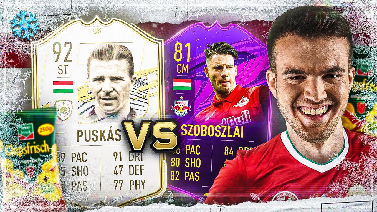 FIFA 21: ICON PUSKÁS vs SZOBOSZLAI Past vs Present Showdown 😱💥 ADVENTSKALENDER #5 ❄️