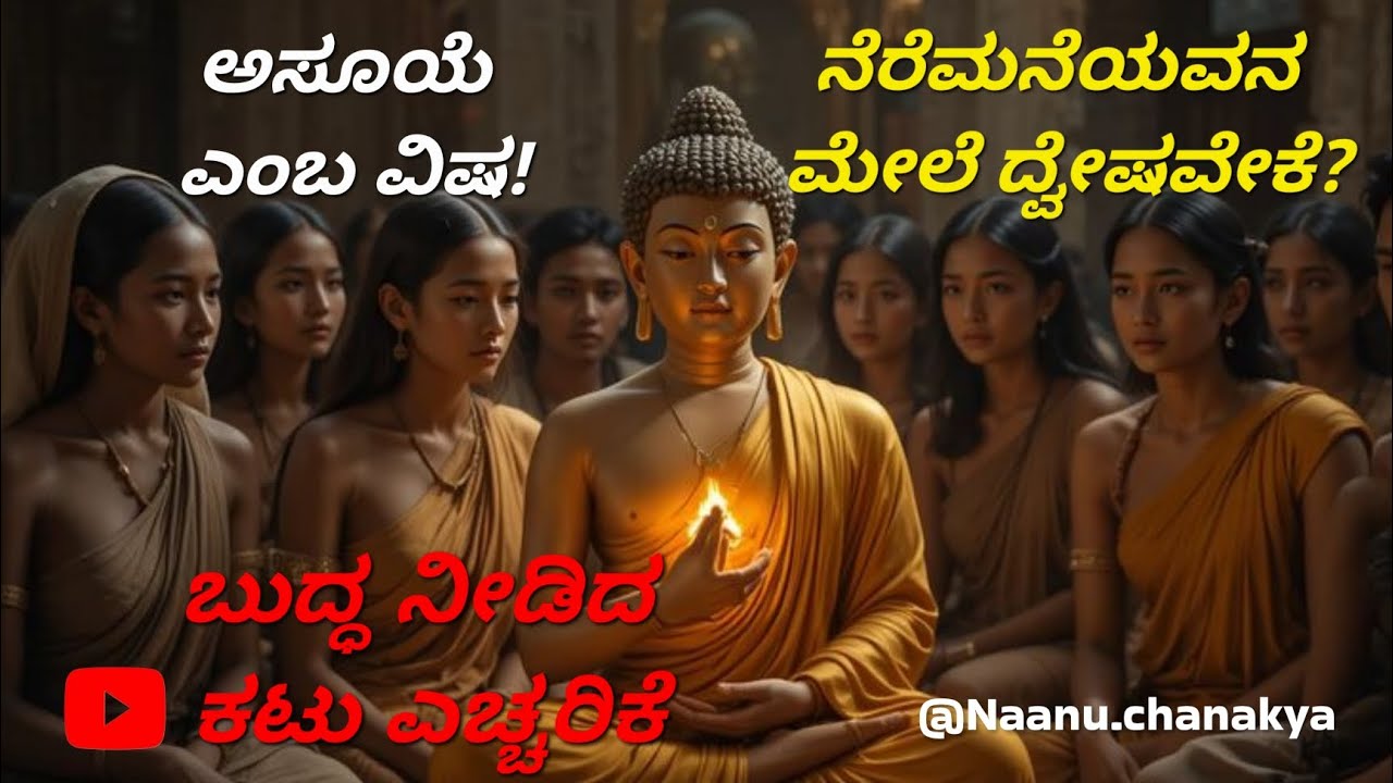 ಅಸೂಯೆ ನಿಮ್ಮನ್ನು ಒಳಗಿನಿಂದಲೇ ಭಸ್ಮ ಮಾಡುತ್ತಿದೆ! ಬುದ್ಧ ಹೇಳಿದ ಮತ್ಸರದ ಕರಾಳ ಸತ್ಯ | Overcome Jealousy 