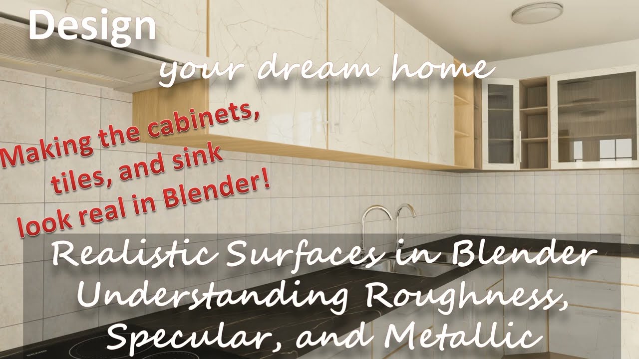 Realistic Surfaces in Blender — Understanding Roughness, Specular, and Metallic