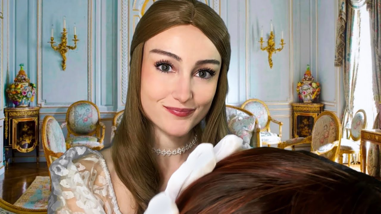 ASMR Bridgerton Roleplay 🐝 Brushing Your Hair Before the Ball