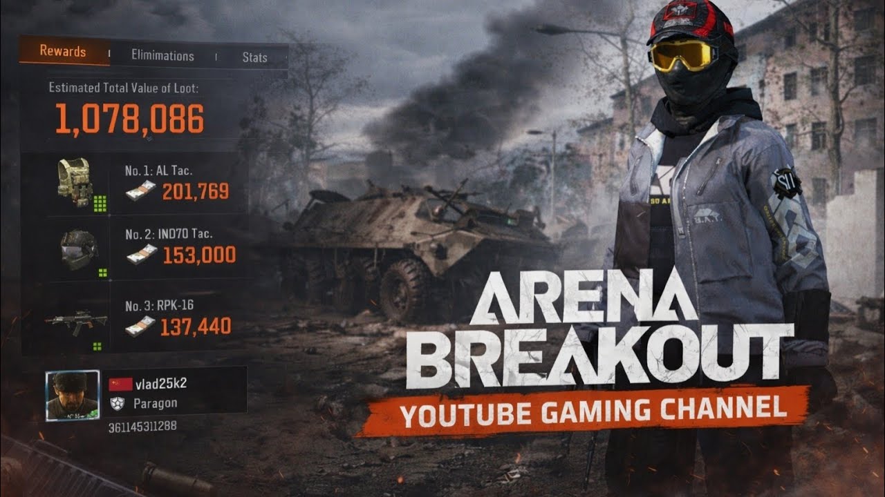 Arena Breakout | 1 Million Loot Raid + Red Item | Forbidden TV Station