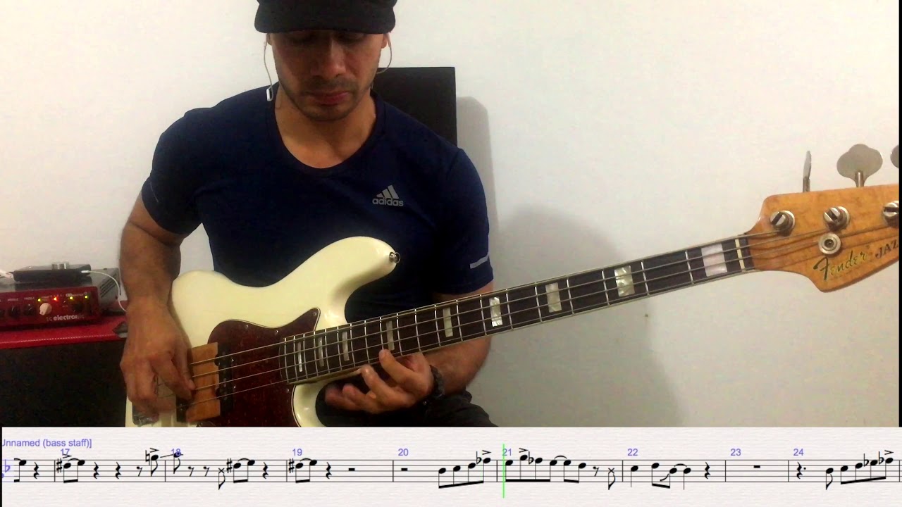 Bass Solo Transcription: Jeff Andrews