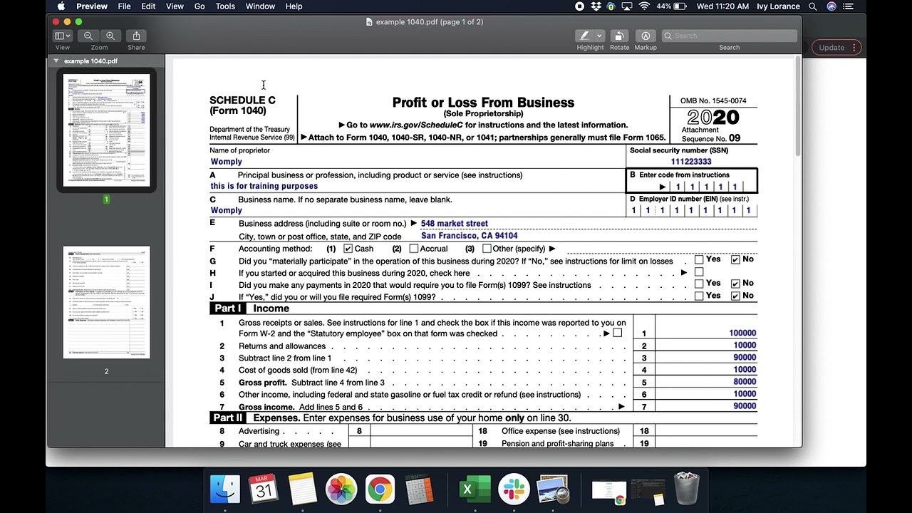Womply PPP Fast Lane - Tax Documentation
