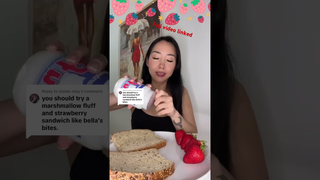 Strawberry Floof #newmukbanger