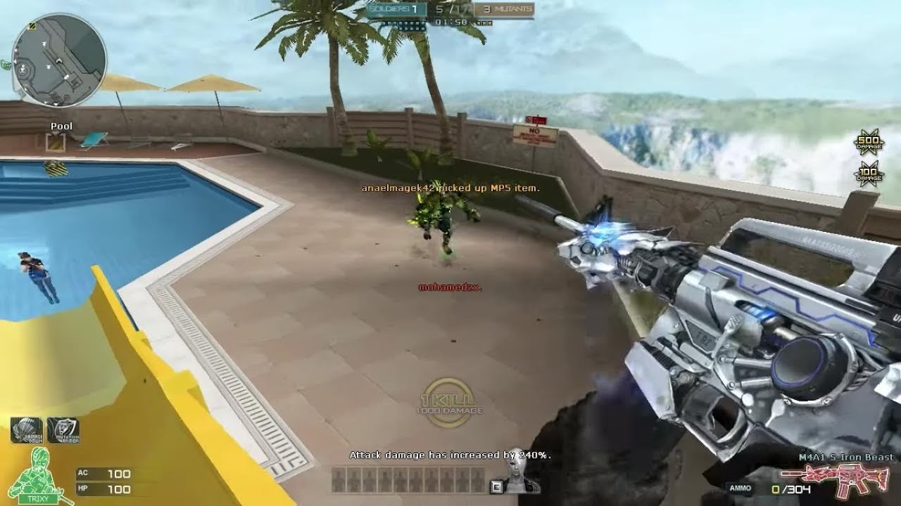 Crossfire NA 2.0 : M4A1 - S - Iron Beast - Hero Mode X - Darkage Crossfire