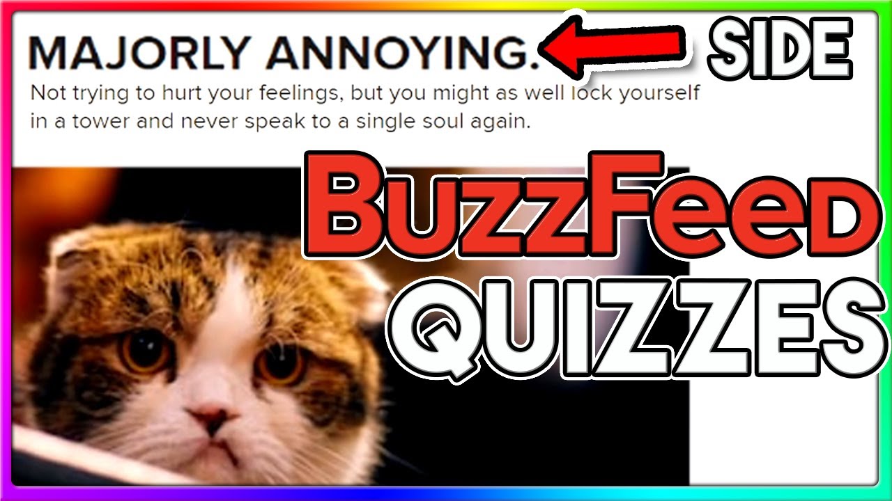 THE RETURN OF BUZZFEED QUIZZES with Speedy and Shadow!