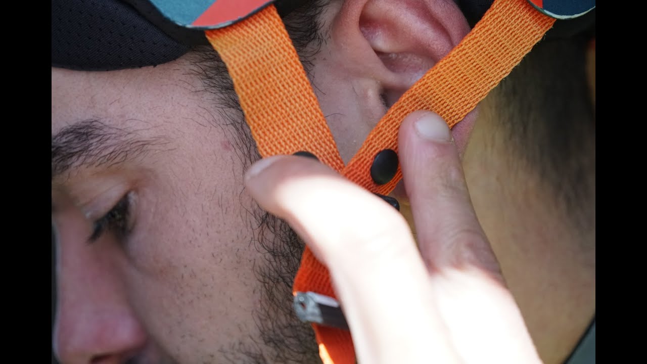 Whitewater kayak helmet fit tips