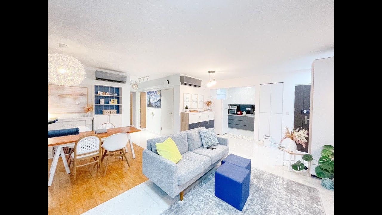 4 Room HDB Home Tour | Cosy Renovated Edgedale Plains in Punggol