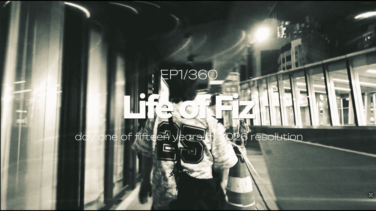 day one of 15 years journey ft. 2026 resolution