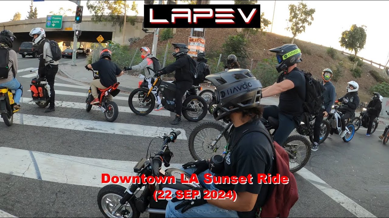 LAPEV - Downtown LA Sunset Ride