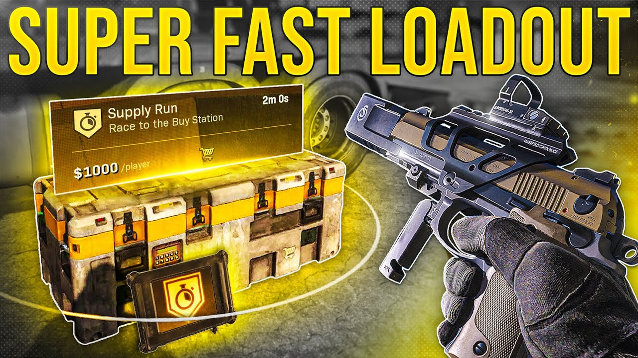 Super Fast Loadout w/ Supply Run Contracts in Warzone (Mini In Depth)