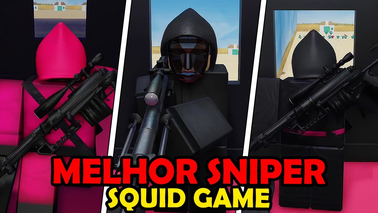 SNIPER GUARDA vs SNIPER FRONTMAN vs SNIPER GUARDA DE PRETO no Roblox