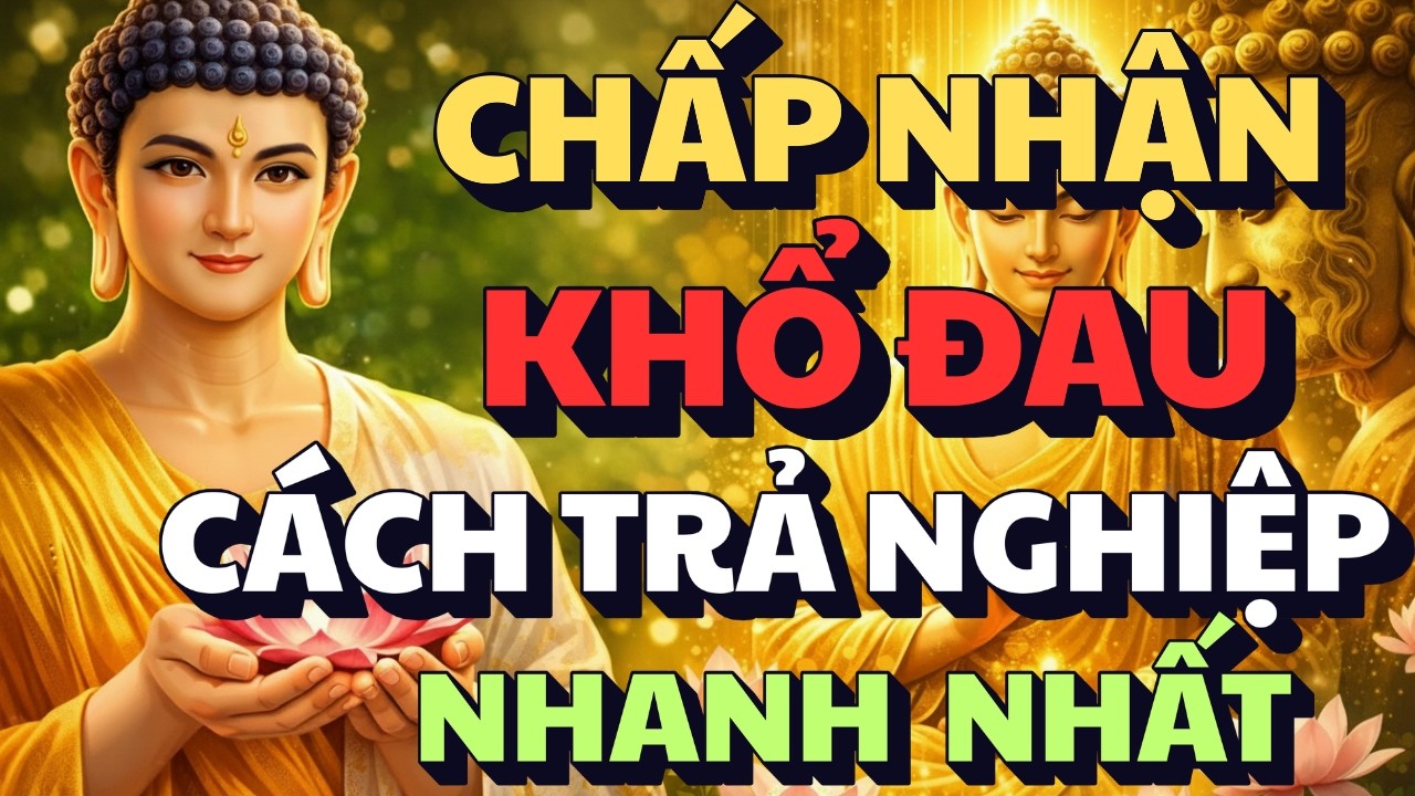 LỜI PHẬT DẠY: H&Atilde;Y CHẤP NHẬN KHỔ ĐAU - L&Agrave; C&Aacute;CH TRẢ NGHIỆP NHANH NHẤT