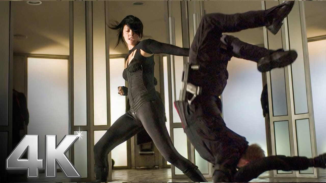 Cyber Assassin Unleashed | Æon Flux | CLIP 💥 4K