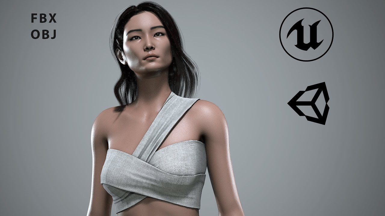Asian Fantasy Women Game Ready