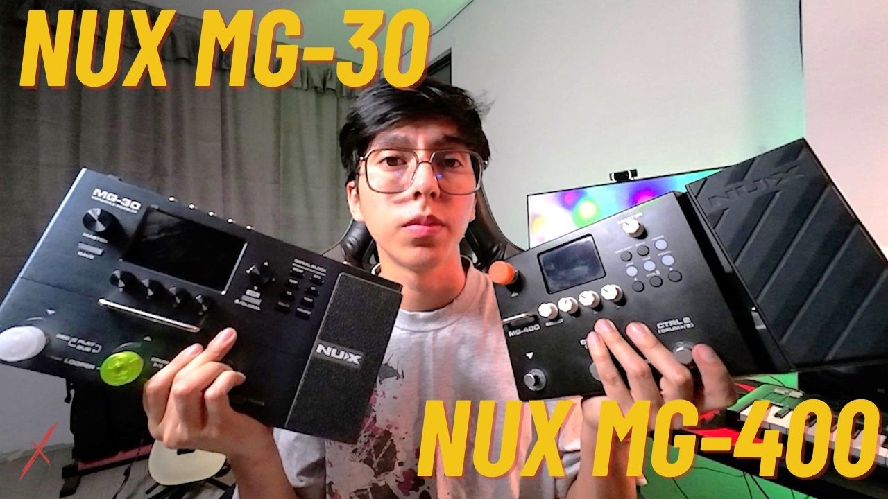 NUX MG400 vs MG30: Lo bueno, lo malo y la GRAN diferencia