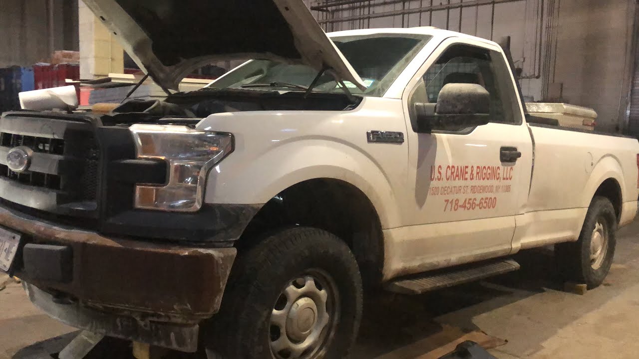 2017  FORD F150 3.5L como hacerle un servicio a la transmisión 