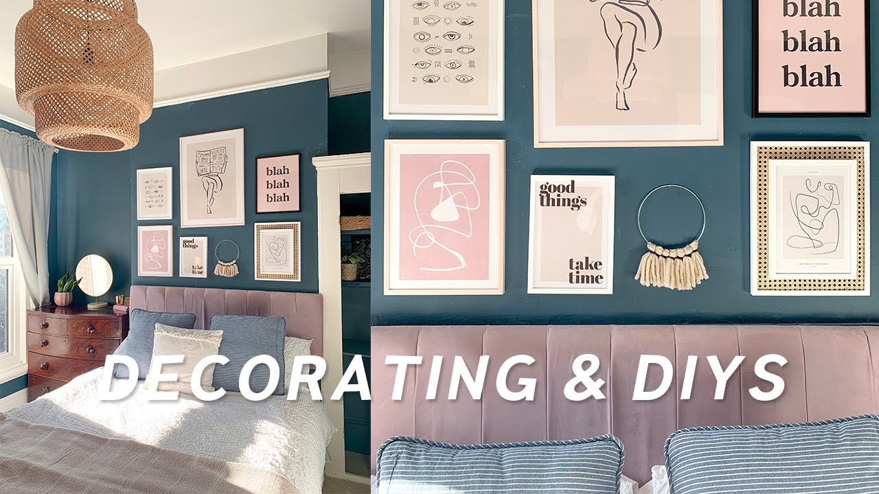 3 DIY Home Decor Ideas and mini Bedroom Transformation ✨