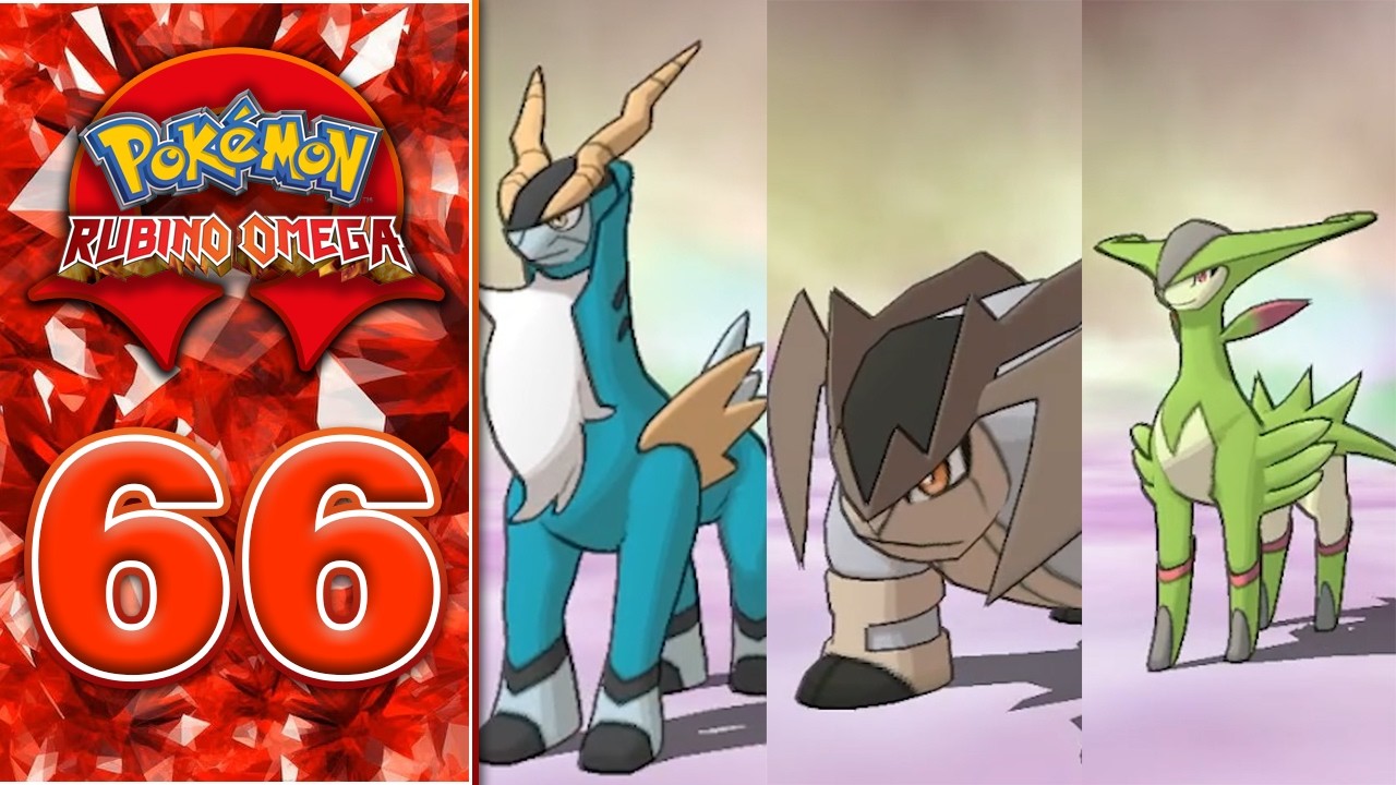 COBALION TERRAKION E VIRIZION! Parte 66 - Pokémon Rubino Omega