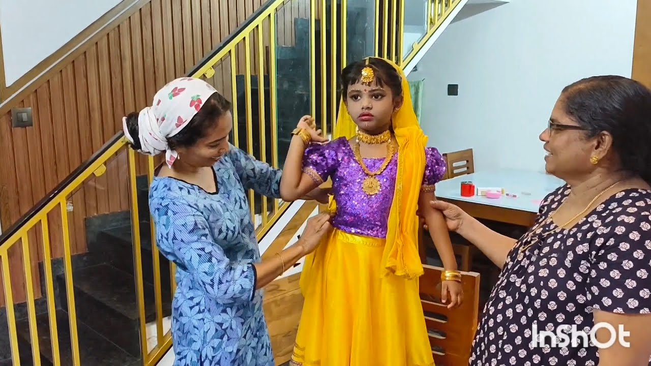 Charming Radha😊 #youtube #sreekrishnajayanthi #radha #love  #cutebaby #devotional 