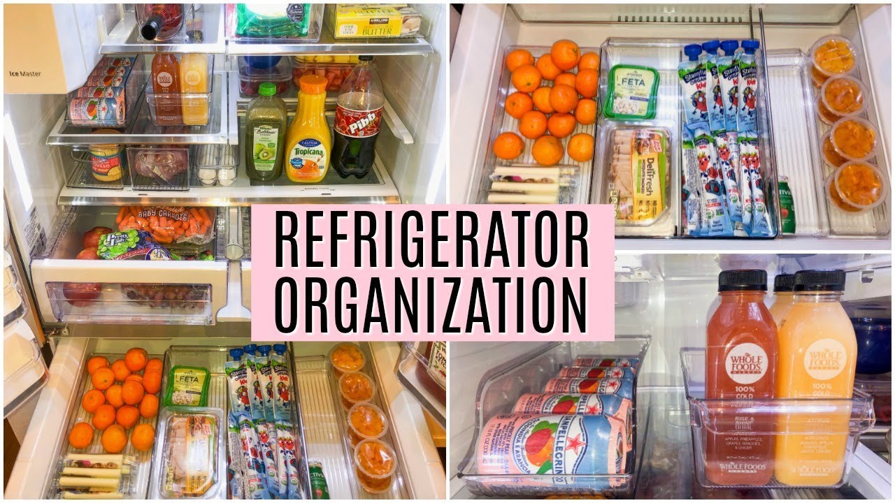 REFRIGERATOR ORGANIZATION IDEAS | Clean and Organize with me | Tara Henderson