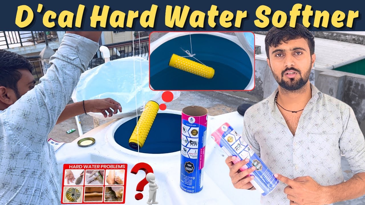 D’cal Hard Water Softener | How to install Water Softener on Tank | Live testing | Best result